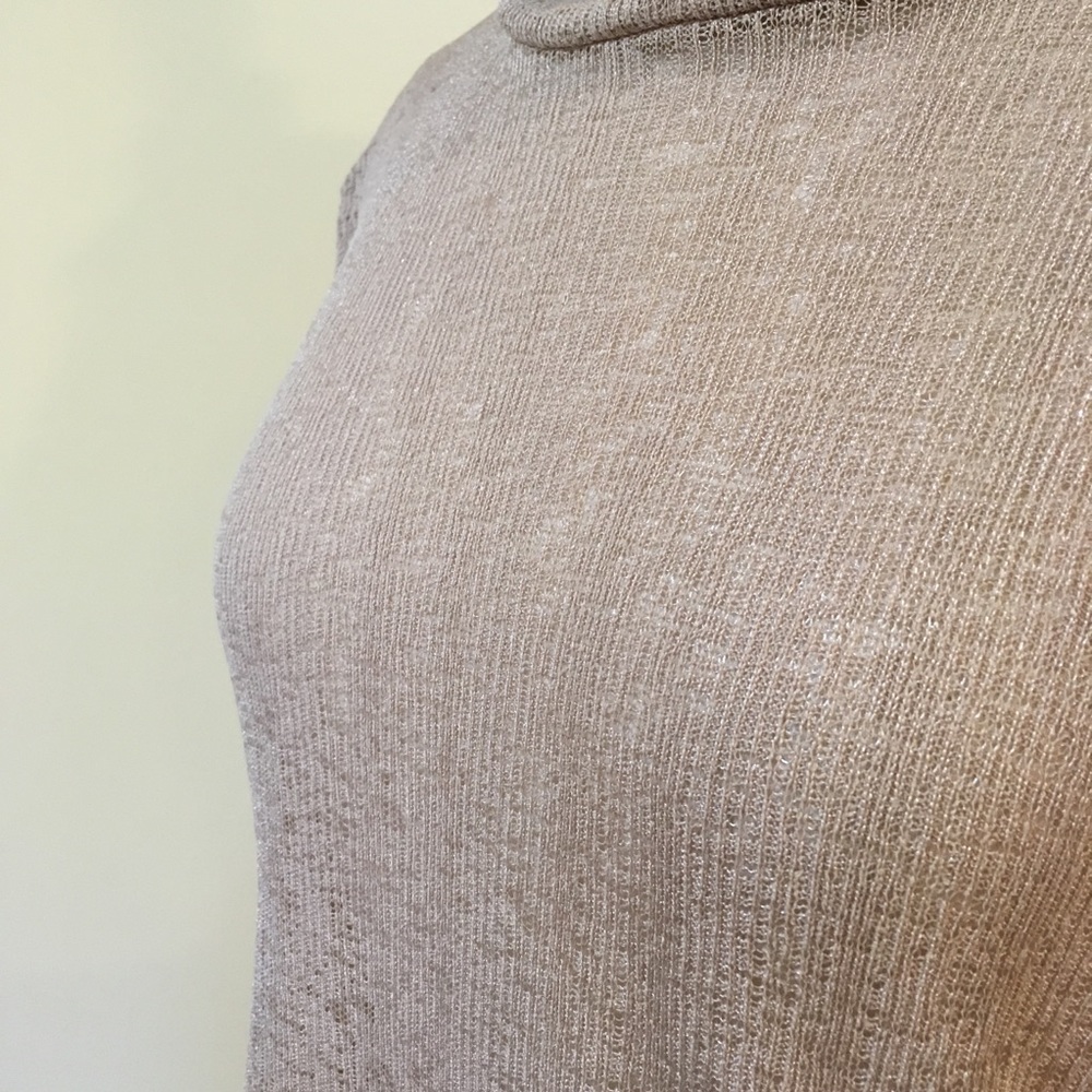 Lace Up Back Bell Sleeve Knit Top - Picture 4 of 4